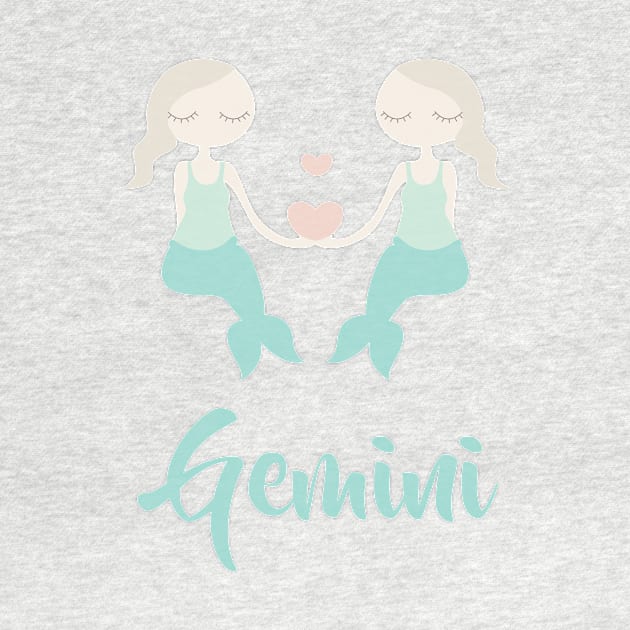 Gemini May 21 - June 20 - Air sign - Zodiac symbols by thewishdesigns